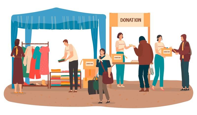Where to Donate Clothes in the United States